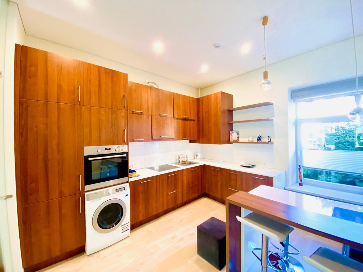 Great Flat With Terrace In Oldtown-Prime Rentals Kaunas Exteriör bild